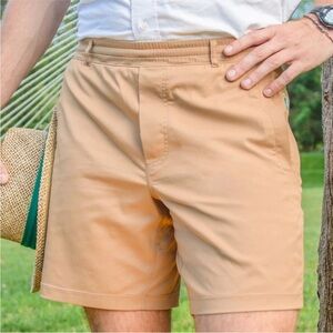 Birddogs Rubskin Boom for your Boomstick Khaki Shorts Size XL